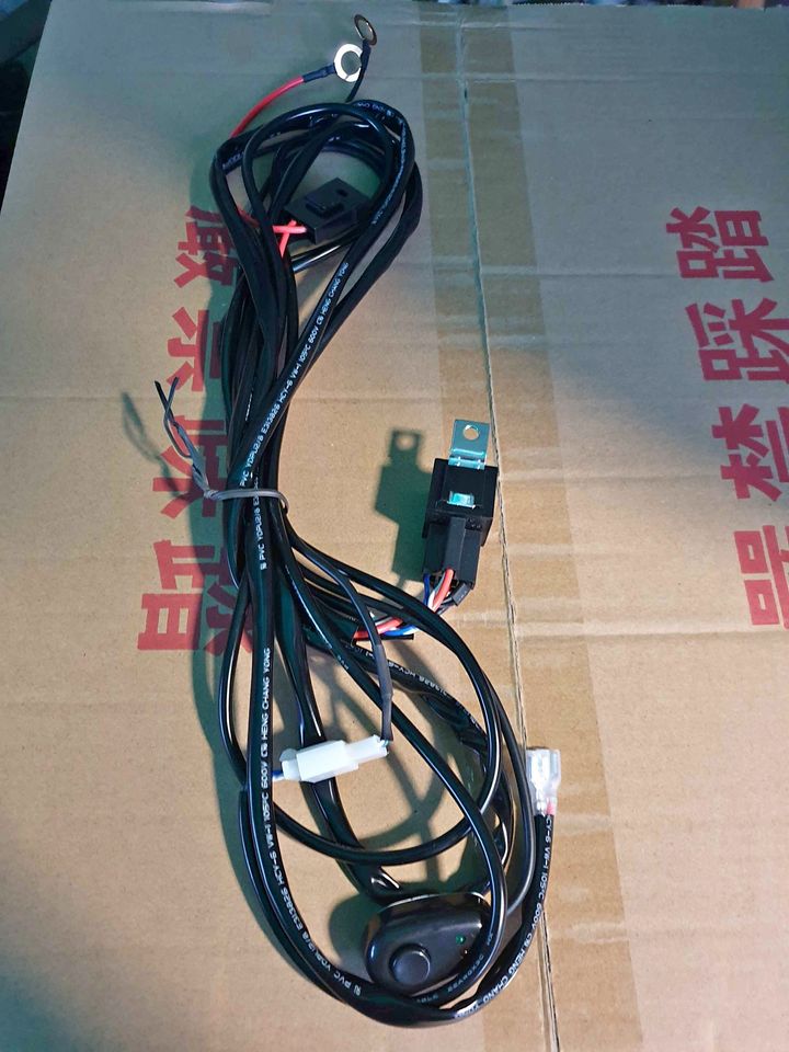 Led bar wire harness