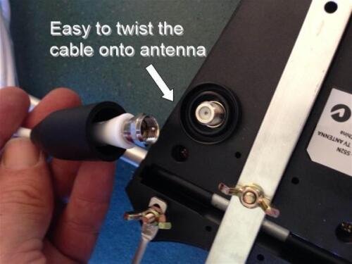 Digital TV Outdoor Antenna UHF VHF FM AUSTRALIAN Conditions Country and City Use