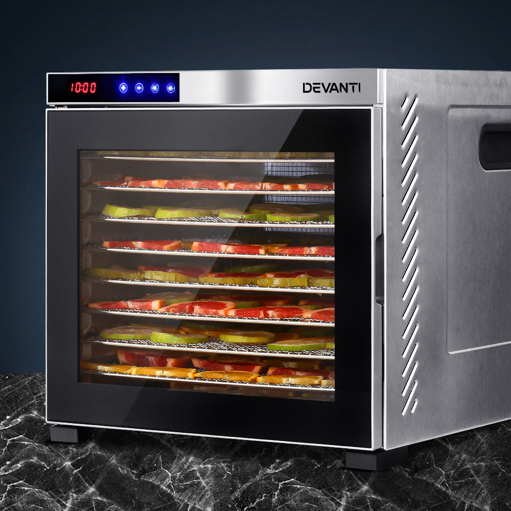 10 Tray Stainless Steel Food Dehydrator