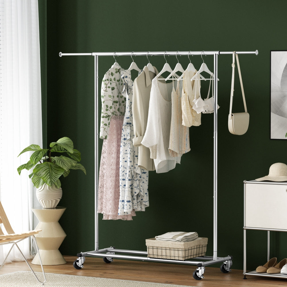 Adjustable Rail Clothes Rack Airer