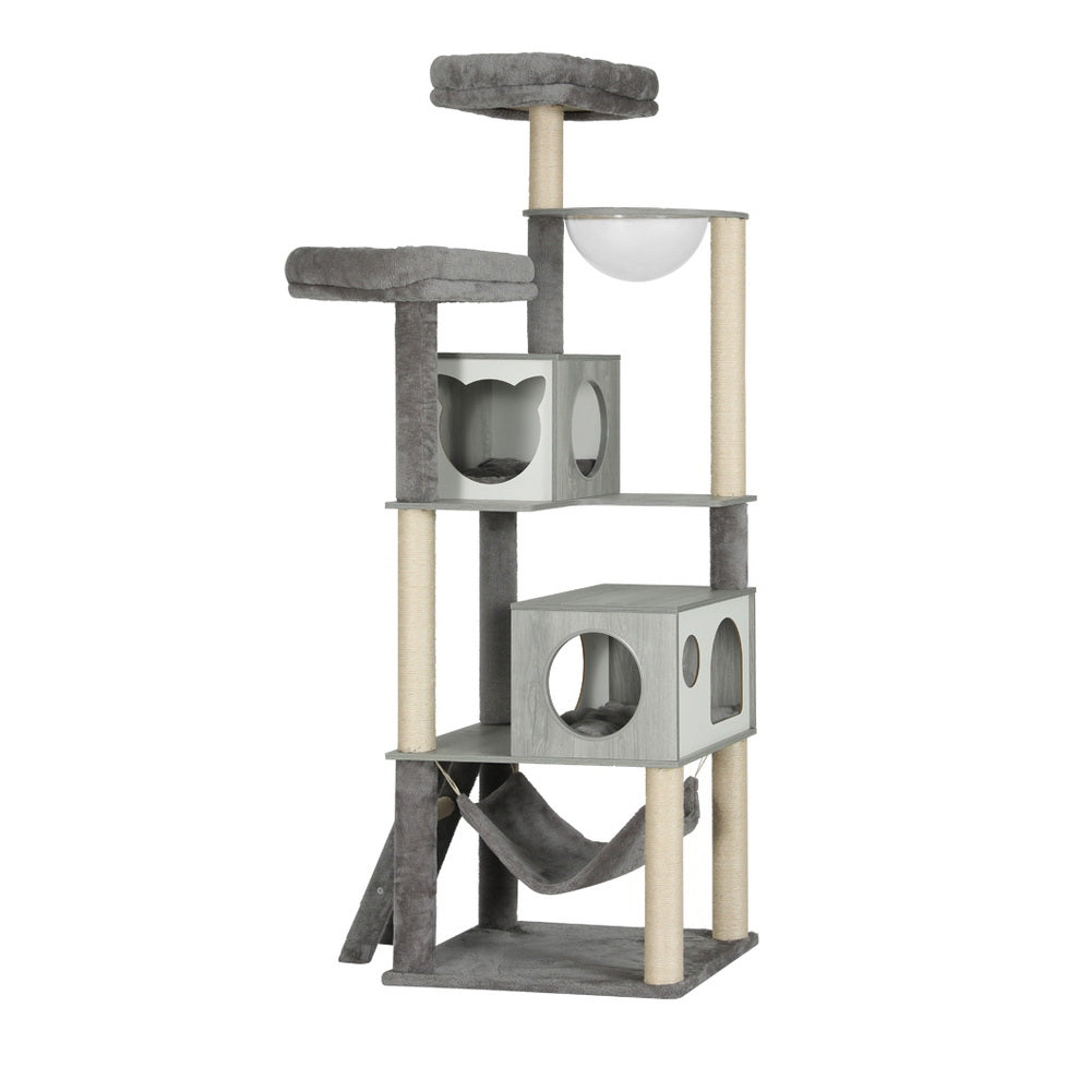 178cm Cat Tree Tower with Scratching Post & Condo House