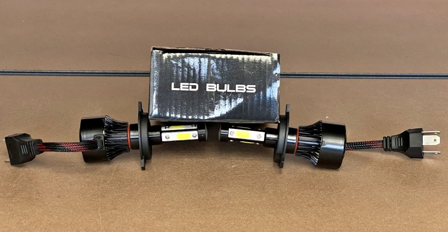 4-Sides H4 HB2 9003 LED Headlight Kit Light Bulb Hi-Low 2000W 300000LM 6000K HID
