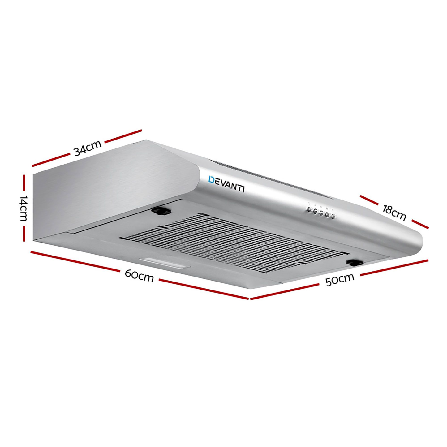 600mm Range Hood 60cm Rangehood Stainless Steel ( pre order )