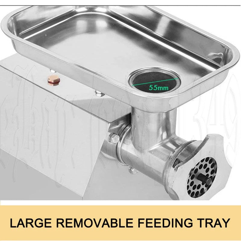 2200W Commercial Meat Grinder Electric Mincer Sausage Filler Maker 320kg/h AU