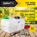 Weed Sprayer 50L Garden Spot Sprayer 12V ATV Pump Chemical Spray Tank