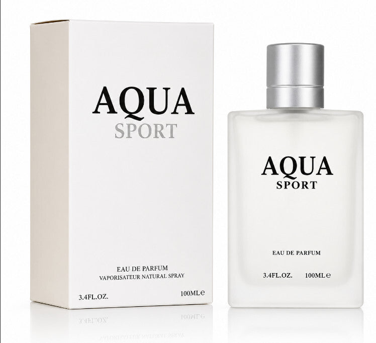 2 Pack Aqua Sport Men 100ml EDP Eau De Parfum Fragrance Spray
