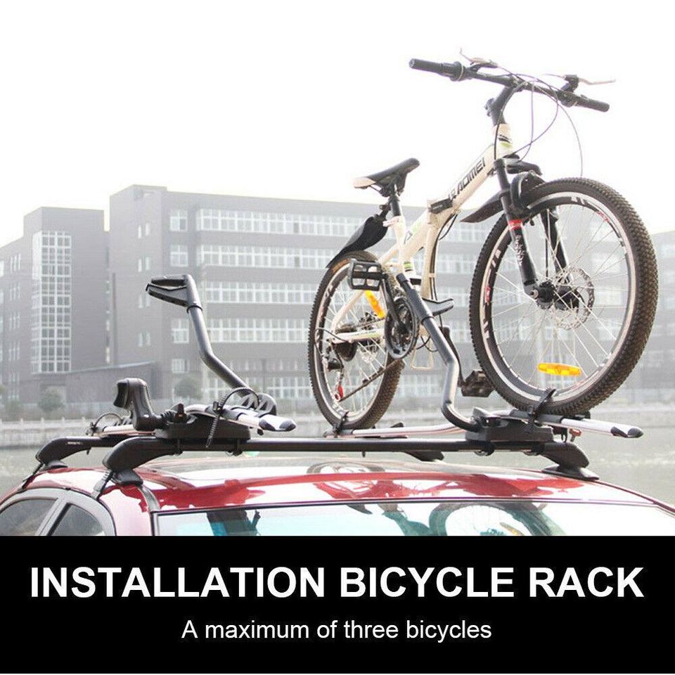 Universal Car Top Roof Rack Cross Bars Aluminum Alloy Aero Lockable 100CM AU
