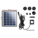 Solar Powered Pond Pump Submersible Fountains Ouotdoor Pool Garden Pumps 4 FT