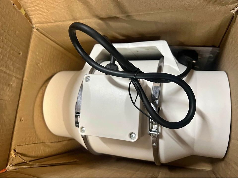 6 inch inline fan new