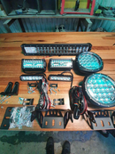 Led bars and spot lights