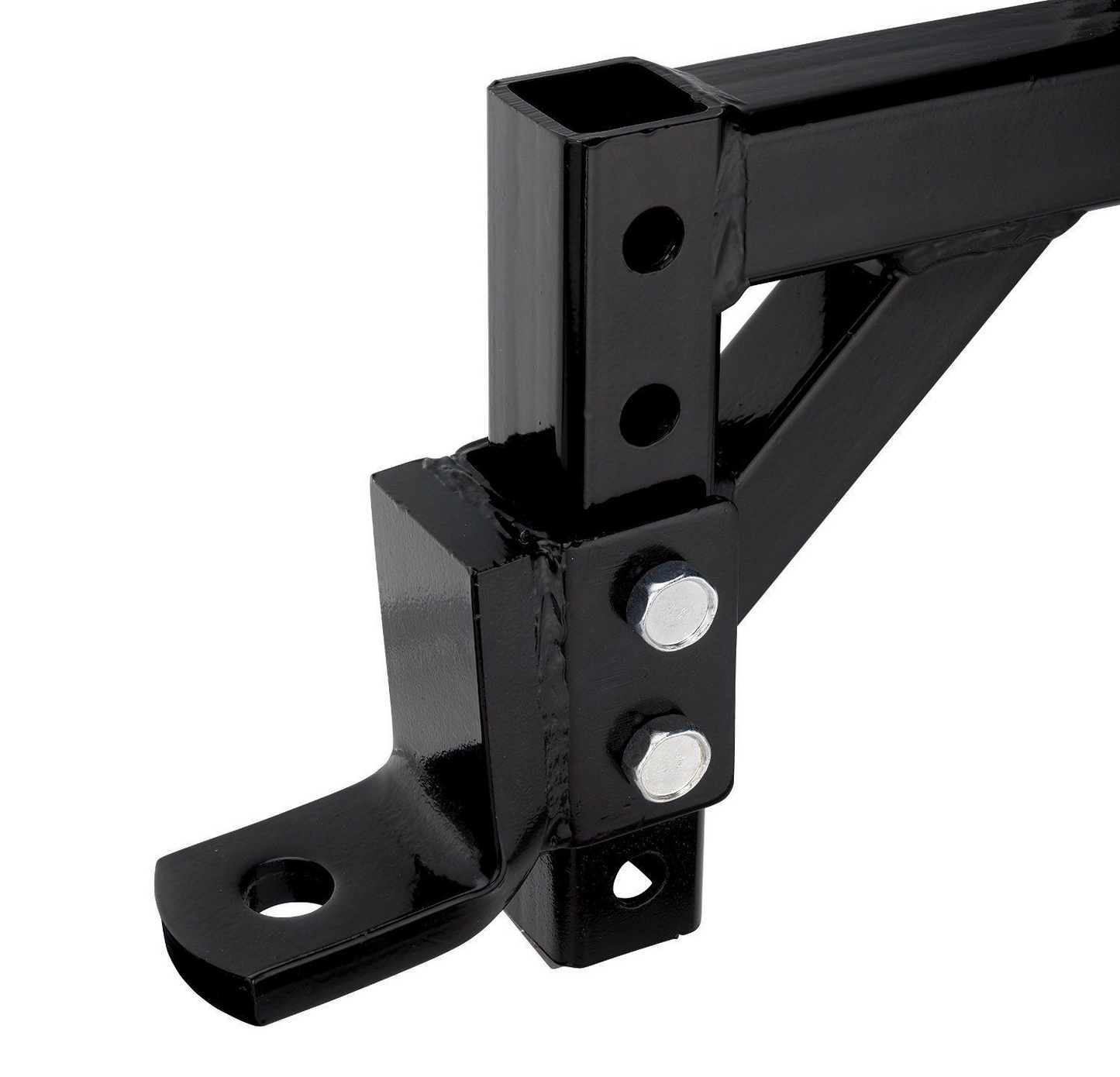 Drop Adjustable Ball Mount for Car Trailer Hitch Tow 2"" Receiver Towing System "
