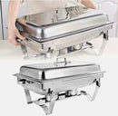 9L / 3 x 3L Trays Chafing Dish Stainless Steel Buffet Food Warmer