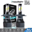 2PCS LED Headlight kit Lamp Bulbs Globes High Low Beam