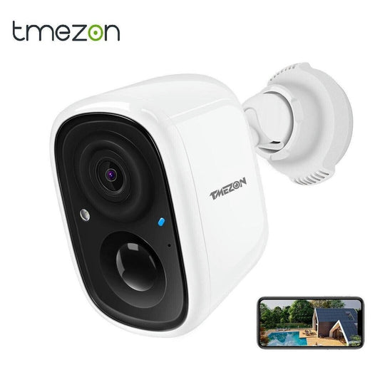 Wireless Battery Security Camera System WIFI Outdoor 1080P HD Rechargeable PIR