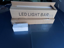 20 inch light bar with number plate mounting bracket and wiring harness