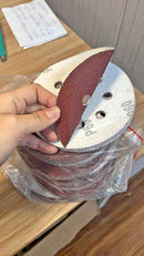 Sander Pads 125pcs 125mm 5" Sanding Discs 60 80 100 120 240 Mixed Grit