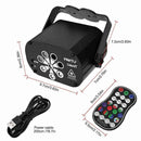 240 Patterns Disco Lights RGB Projector Stage Lighting Party KTV Club Lamp