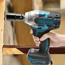 1/2" Cordless Impact Wrench Driver Brushless Rattle Gun for Makita 18V Battery