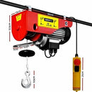 Electric Hoist Winch 125/250KG Rope Tool Remote Chain Lifting Cable 18M