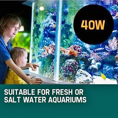 Aquarium External Canister Filter Aqua Fish Tank Pond Pump UV