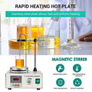 Digital Magnetic Stirrer Heating Plate Stirrers Hot Plate Mixer Kit for Lab Home