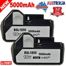 1 / 2X BSL1860 For Hitachi 18V 5.0Ah Li-ion Battery BSL1825 BSL1830 BSL1850 BSL1815