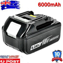 6.0Ah For Makita Battery 18V BL1830 BL1840B BL1850B BL1860 Li-Ion LXT AU