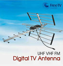 Digital TV Outdoor Antenna Aerial UHF VHF FM AUSTRALIAN Signal Amplifier Booster