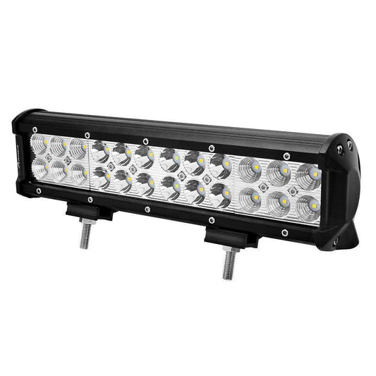 12"inch Cree Led Work Light Bar Flood Spot Suv Boat Driving Lamp Offroad 4WD