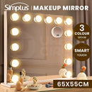 LED Makeup Mirror Bathroom Wall Mount Hollywood Mirrors Light