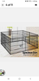 i.Pet 24" 8 Panel Pet Dog Playpen Puppy Exercise Cage Enclosure Fence Play Pen