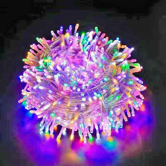 100m christmas multicolor lights new in box 500 led