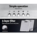 600mm 60cm Rangehood Stainless Steel Range Hood Home Kitchen Canopy