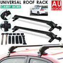 Universal Car Top Roof Rack Cross Bars Aluminum Alloy Aero Lockable 100CM AU