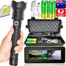 1100000 Lm Rechargeable XHP90 Most Powerful LED Flashlight USB Zoomable Torch