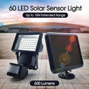 60 LED Sensor Ultra Bright Solar Garden Flood Light Motion Detection