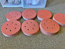 160PCS 150mm 6-Hole Sanding Discs 60-800 Grit Hook and Loop Orbital Sander Pads