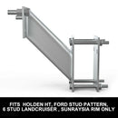 Spare Wheel Carrier Bracket Type Holder Trailer Part Caravan Boat NEW