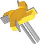 1/2 Inch Shank 4-Wings Spoilboard Surfacing Router Bit Slab Flattening Surface Planing Router Bit