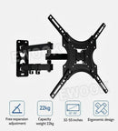 TV Wall Mount Bracket Full Motion Swivel Tilt LCD LED 17 32 40 43 47 50 55 Inch