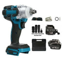 1/2" Driver 18V Cordless Impact Wrench Brushless with Two Battery+Charge Set AUS