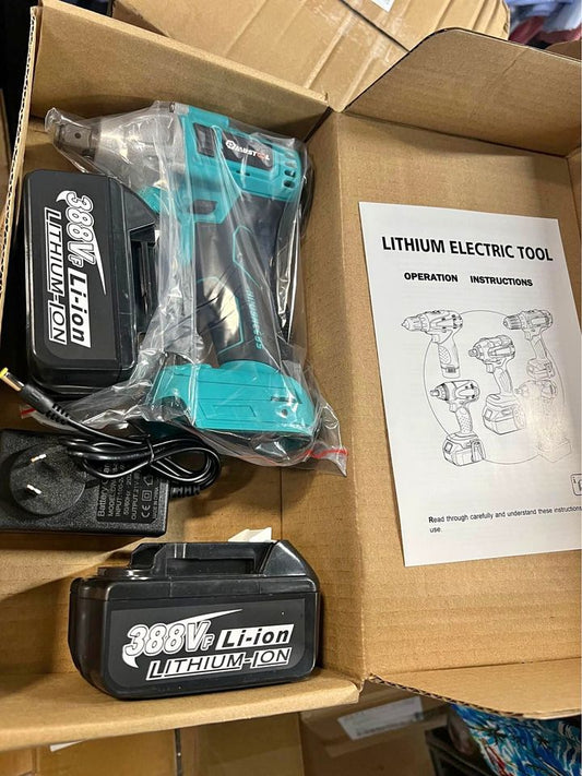 Impact driver with2x6-ah battery for makita new