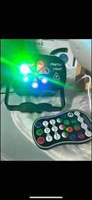 Laser pattern effects with remote control