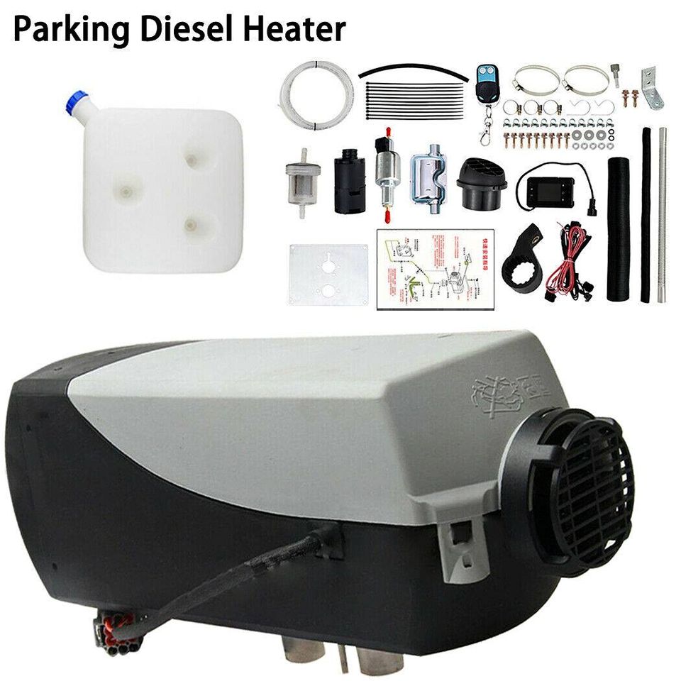 Dandnenong pick up 12V 5KW Diesel Air Heater Tank Remote Control Caravan Motorhome