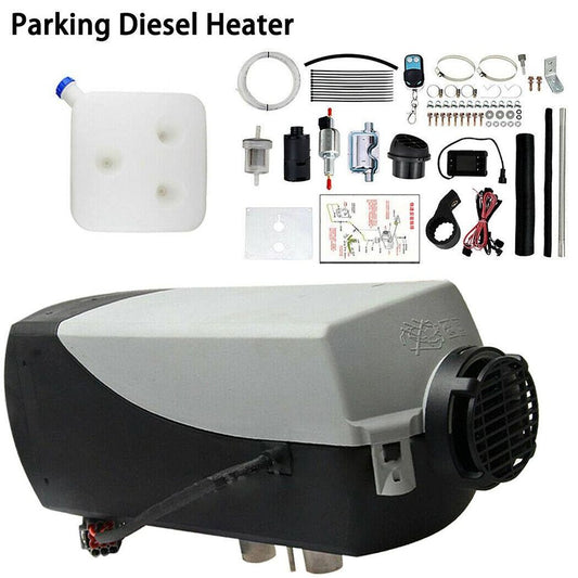 Dandnenong pick up 12V 5KW Diesel Air Heater Tank Remote Control Caravan Motorhome
