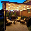 10m Festoon String Lights Light Wedding Party Christmas Waterproof Outdoor