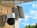 Solar Security Camera Battery Powered Outdoor Wireless Wifi CCTV PTZ Camera IP