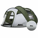 Instant Up Camping Tent 4-5 Person Pop up Tents Family Hiking Dome