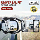 2x Towing Mirrors Clip Universal Multi Trailer Caravan Car Truck Vehicle 4WD