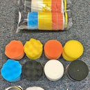 22pcs 3" Buffing Waxing Polishing Sponge Pads Kit Set For Car Polisher Drill